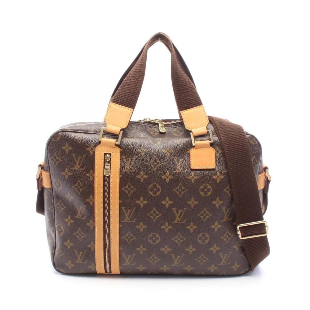Louis Vuitton Sac Bosphore Handbag, Coated Canvas and Leather, Monogram Patte...